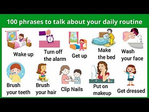 Comment parler de sa Routine Quotidienne 🚀Daily routines vocabulary |ANGLAIS PLUS
