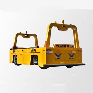 [Hot Item] Outdoor Unmanned Automated Guided Vehicle Transfer Cart 20-Ton Agv Robot Flat Truck Delivery Robot
