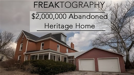 Derelict 2 Million Dollar Abandoned House Urban Exploration