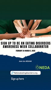 National Eating Disorders Association (NEDA) on Reels