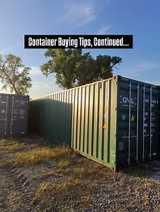 1.4K views · 857 reactions | Container Buying Tips Continued…#shippingcontainer | Simple Shipping Containers | Facebook