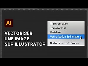 Comment vectoriser une image sur Illustrator ?