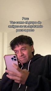 El grupo de amigos se va separando poco a poco