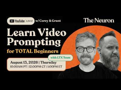 Learn Video Prompting for TOTAL Beginners w/ NEW LTX-2.5 + LTX Team