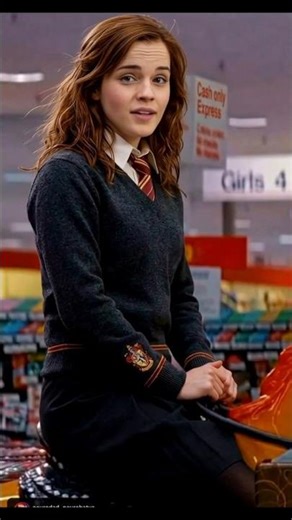 Hermione Granger’s Unexpected Playful Moment wiyh Ron Weasley and Harry Potter