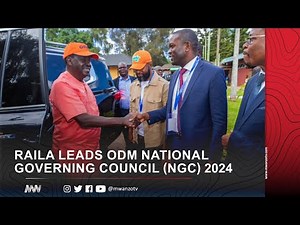 LIVE: Raila Leads ODM National Governing Council (NGC) 2024