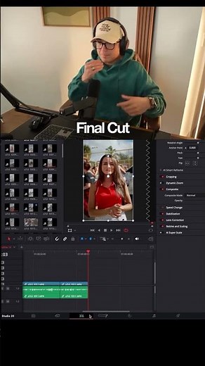 Davinci Resolve is the superior professional editing software
