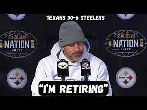 Aaron Rodgers ANNOUNCES RETIREMENT after playoff exit - Post Game Interview - Texans vs Steelers