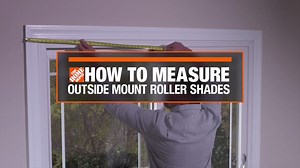 How to Measure for Outside-Mount Window Roller Shades