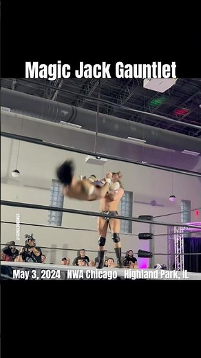 Magic Jack Gauntlet match highlights from NWA Chicago's May 3, 2024 #wrestling #nwa