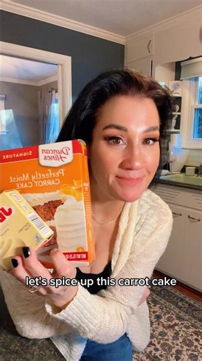 Cake Mix Carrot Cake Glow Up 🥕 Easy “Nothing Bundt Cake” Inspired Recipe