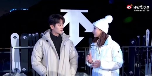 滑雪尝试与ZhouYeah-ChengLei的乐趣