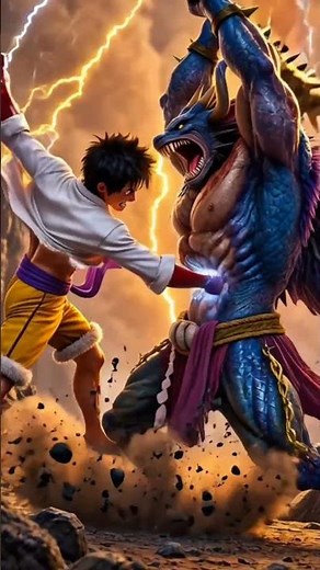 One piece realistic #OnePiece #OnePieceMovie #Gear5 #Luffy #AnimeReview