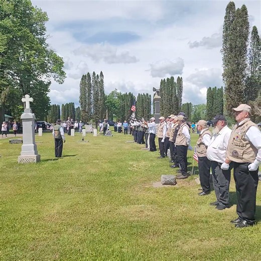 About 100 people turned out this morning in Ladysmith for a Memorial Day observance held by area military posts and auxiliary units. Honoring those who made the ultimate sacrifice for our country. Always remember. | Ladysmith News