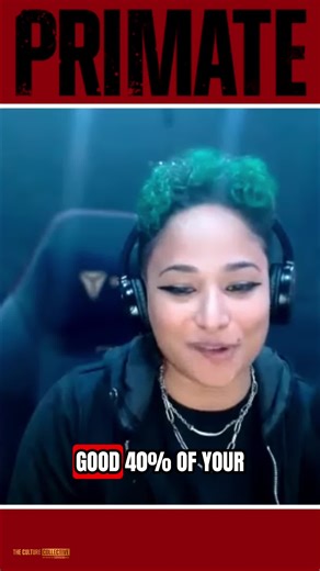 Not much of a stretch to be scared of a chimpanzee. We chat with self-described “scaredy cat” Tienne Simon, who plays Brad, about his experience and actual fear while filming Paramount Pictures’ Primate, in theaters now. Full interview is up on YouTube. “In PRIMATE, a group of friends’ tropical vacation turns into a terrifying, primal tale of horror and survival.” #primate #primatemovie #paramount #paramountpictures #horror #survivalhorror