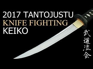 NINJA WEAPONS TECHNIQUES 🥷🏻 2017 Tantojutsu Knife Fighting Keiko Workshop