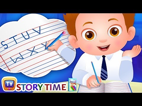 ChaCha Learns to Write - ChuChuTV Storytime Good Habits Bedtime Stories for Kids