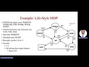 3_02 Prediction and Control of Model_Based MDP- Part2 - Example: LifeStyle