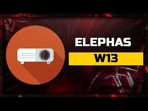 ELEPHAS W13 Projector 1080P Full HD with Synchronize Smartphone Supported up to 200-inch Screen