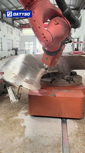 Gia công sửa lỗi cánh quạt bằng robot tự động