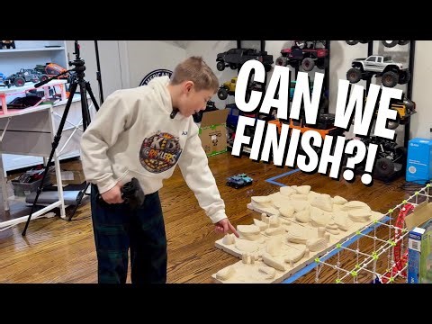 Mini RC Obstacle Course Race!