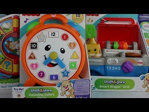 Fisher Price Counting Colors Clock laugh&Learn
