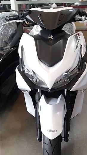ALL NEW YAMAHA AEROX PEARL WHITE | mastershorts