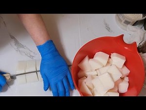 How to Make Oatmeal Milk and Honey Soap Using Goat Milk Soap Base