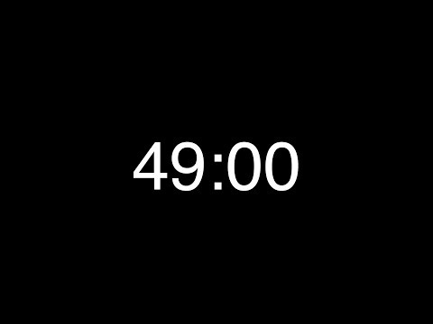 49 Minute Countdown Timer