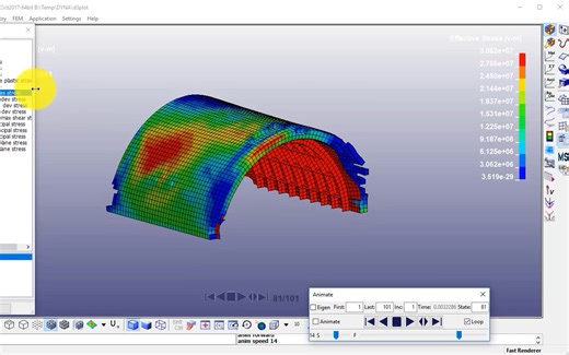 【LS-DYNA案例】使用LBE方法模拟爆炸载荷冲击机库掩体