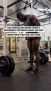 308 reactions · 12 shares | You should be doing a variation of each of these movement patterns every leg day | Move better | Facebook