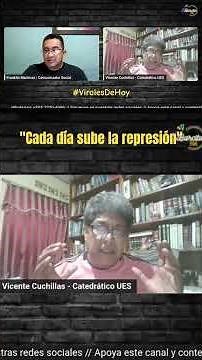 Professor Vicente Cuchillas: "Repression is increasing every day" | #Today'sViral