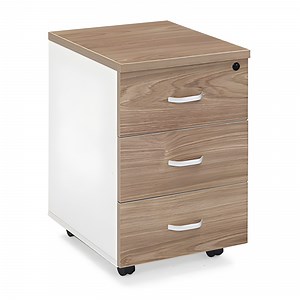 [Hot Item] Factory Direct Locking Wood Office File Cabinet Under Desk 3 Drawer Cabinet Mobile Pedestal