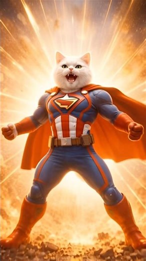 Heroes cat🥺