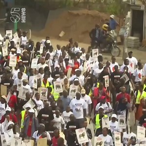 9.6K views · 135 reactions | Thousands of people in Kenya have marched on the capital, Nairobi, to demand an end to trading in ivory and other endangered animal products. The demonstrations come ahead of a major global meeting on international trade, due to take place next month. #MarchForWildlife | #NoMarketNoTrade | Channel 5 News | Facebook