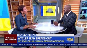 1.2M views · 7.1K reactions | FULL INTERVIEW - ABC News EXCLUSIVE: "I was scared for my life." Singer Wyclef tells his story one-on-one with Robin Roberts, saying he was wrongfully detained by police after being mistaken for a suspect: abcn.ws/2mNUgJe | Good Morning America | Facebook
