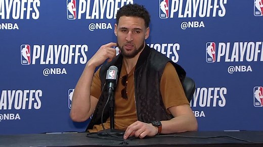 Klay jumped into the ocean to reset his mind