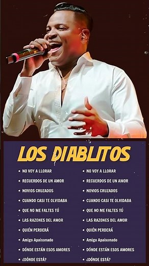 Los mejores vallenatos clásicos de Los Diablitos Románticos inolvidables con Omar Geles #losdiablo