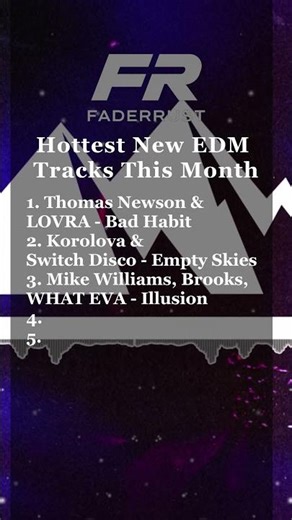 Hottest New EDM Tracks This Month