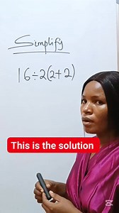 21K views · 318 reactions | Check the solution to know if you got this right. #mathreels | J² free online maths class | Facebook