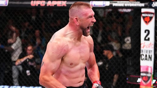 UFC on ESPN 68 video: Dustin Jacoby throws caution to wind, wildly knocks out Bruno Lopes
