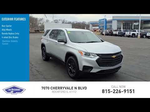 2020 Chevrolet Traverse P1948