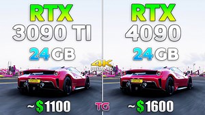 RTX 4090 vs RTX 3090 Ti - Test in 9 games