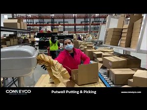 Putwall Order Fulfillment Putting & Picking - Conveyco
