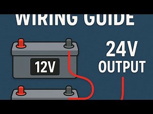 How To Wire 24V Truck Batteries (Series Connection) Step by Step/ Dual Battery Setup Guide.