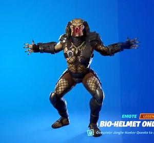 You can now face Predator in Fortnite