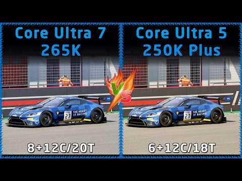 Intel Core Ultra 7 265K vs Intel Core Ultra 5 250K Plus