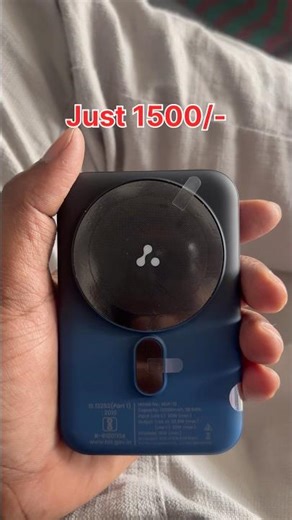 Ambrane Magsafe Wireless 10000Mah Fast Charging USB Type-C Input Power Bank, Strong Magnet #tech