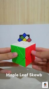 MoYu Maple Leaf Skewb - MFJS: Eyes on here, geniuses! Try out the Maple Leaf Skewb for a mind-boggling experience with puzzles! Available at MnM Cube Shop https://shp.ee/g2hd4k8 | MnM Cube Shop