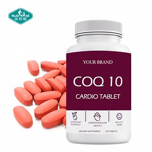 [Hot Item] Cardiovascular Health Enhance Energy Levels Coq 10 Tablet for Lower Blood Pressure